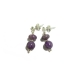 Beautiful Purple Sugilite Drop Earrings